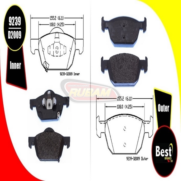 D2009-9239 BEST BRAKE – Rubam